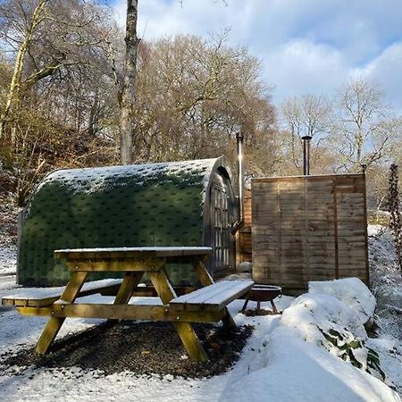 Pine Cosy Winter Cabin - Hot Tub & Log Burner Apartamento Barmouth Exterior foto